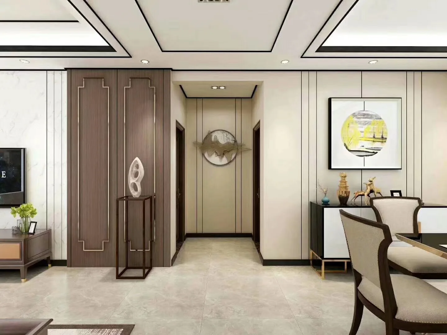 High Quality Interior Decorative Pvc Wall Panels For Integrated House ...