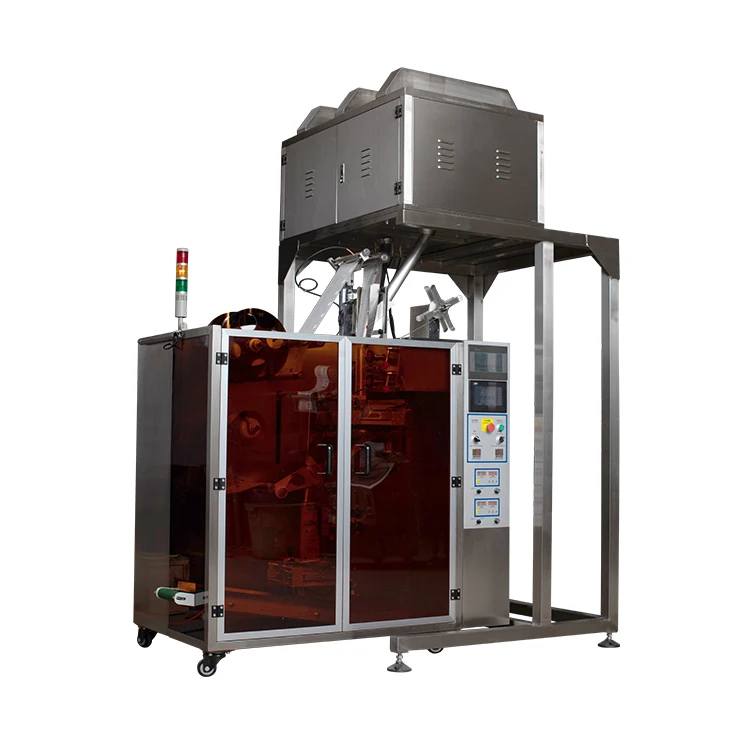 
Nicest C28DX automatic PYRAMID/FLAT ultrasonic small pouch tea bag machine 