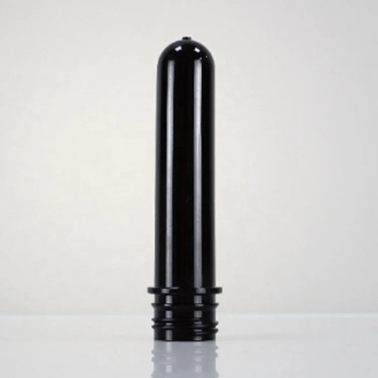 China wholesale buy customizable neck size 10.5g clear mould mold black special water bottle preform pet plastic