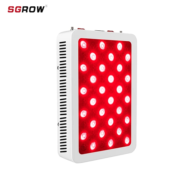SGROW Improves Skin Health LED At-home Therapy lamp Device 660nm 850nm 300W Red Light Therapy Panel