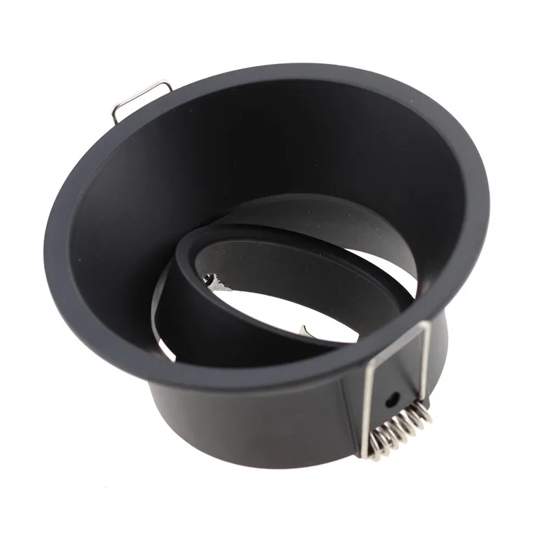 Factory Price Led Housing Aluminum Led Recessed Down Light Round Housing For Lamps