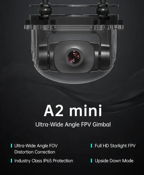 A2mini Camera Ultra Wide Angle 1080P FPV Starlight Night Vision Drone Gimbal Camera details