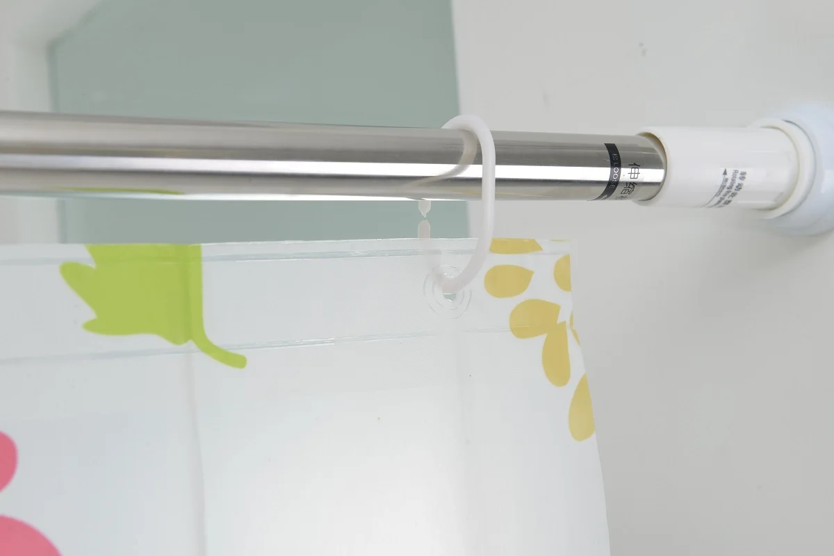 201 Stainless Steel Shower Curtain Rod Pole Adjustable Tension Rods