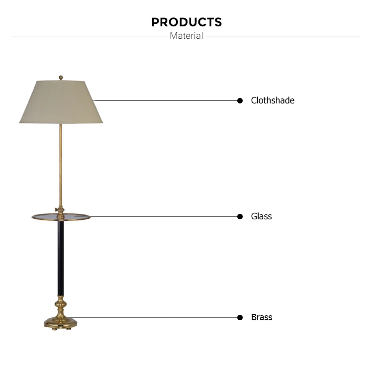 table floor lamp standard