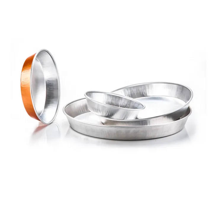 Venta al por mayor envases de aluminio con tapa transparente-Compre