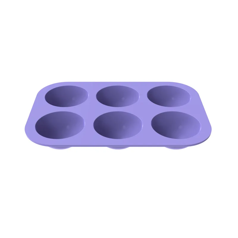 6-hole Half Sphere Silicone Molds Chocolate Soap Mould Bakeware Cake Decorating Tools