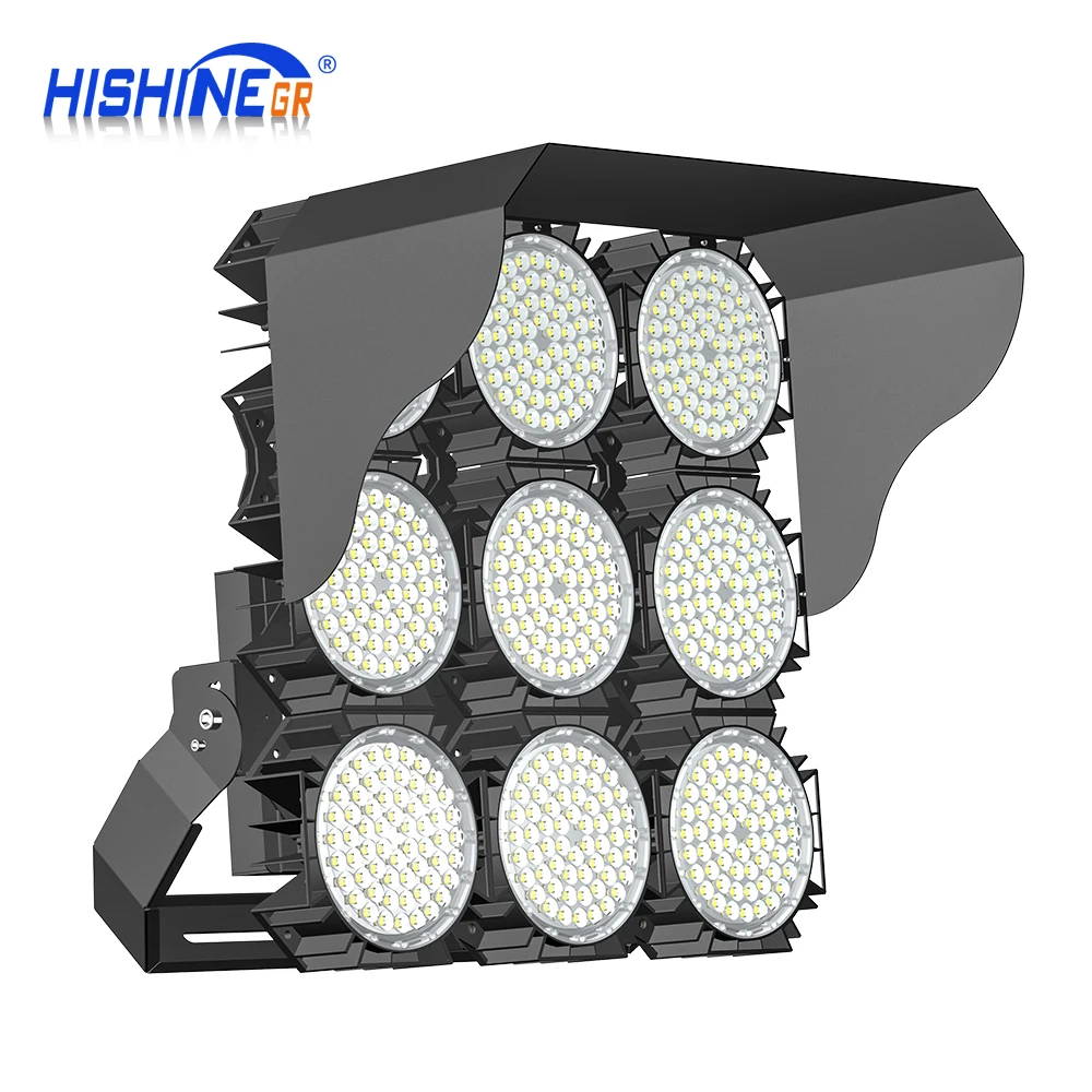 Typhoon 12 resistance led stadium light with Independent modular design 1000W sport flood light