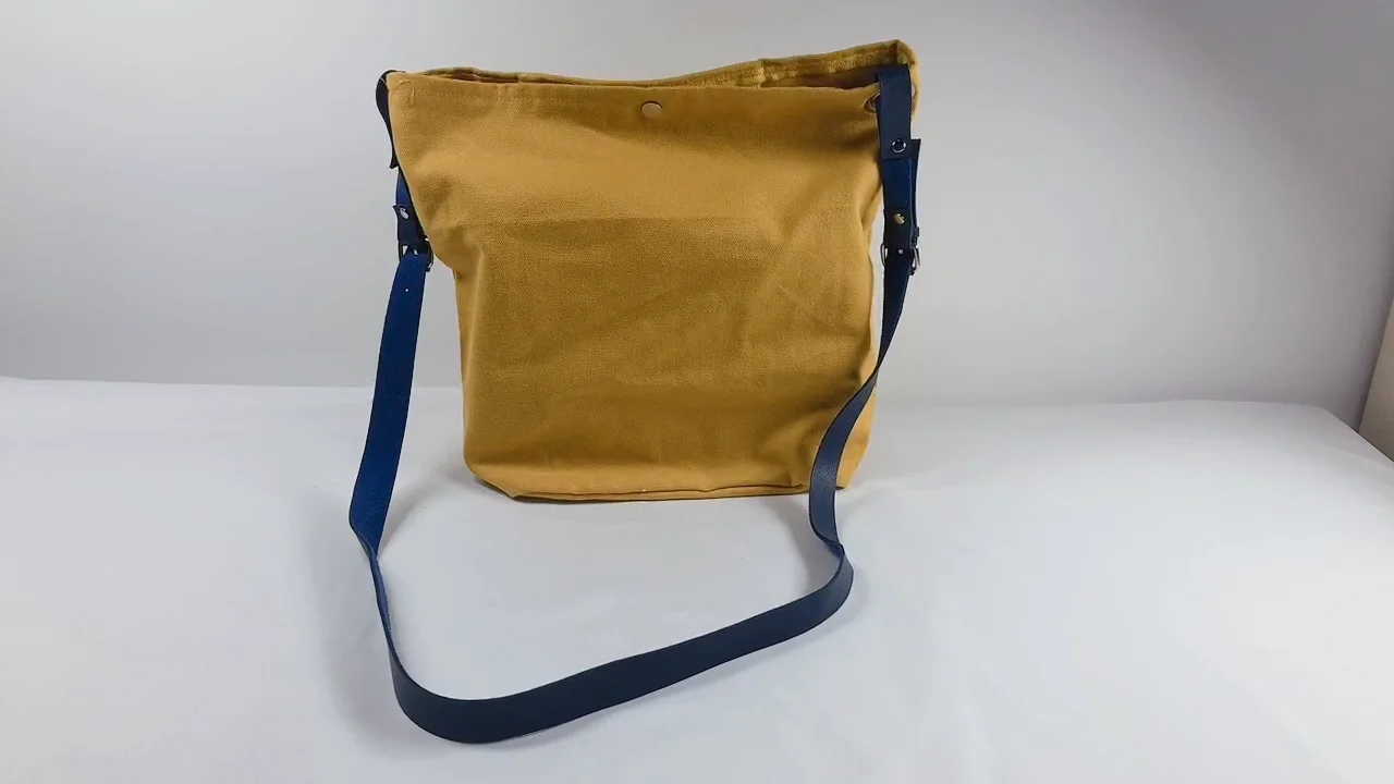 cotton tote bag heavy duty canvas messenger bag customized