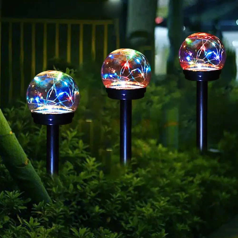 10pcs 6Color Solar Garden Lights/Path Lights ( store 10 boxs)