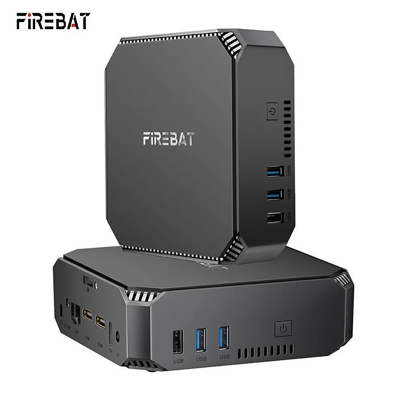 FIREBAT AK2 N150 Minipc - 512GB SSD, 16GB RAM, Dual Band Wifi5
