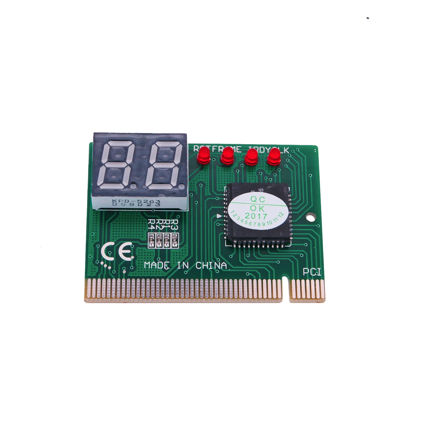 Power On Self Test Card 2bit Pci Motherboard Diagnostic Card Pci