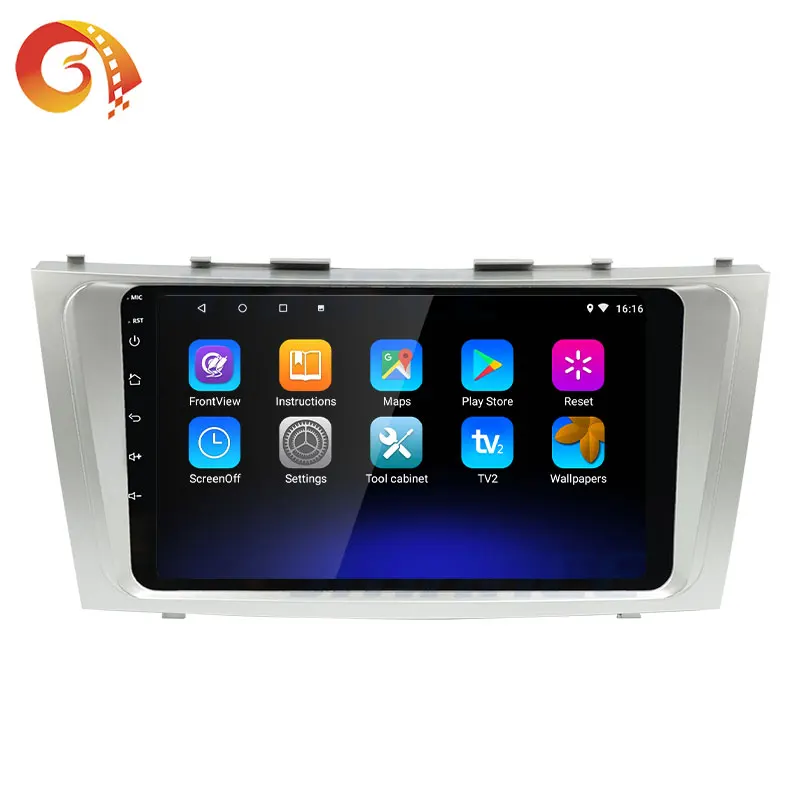 Gps Navigation System Multimedia Dashboard Car Stereo Radio Android Dvd Player For Toyota Camry 2006 2007 2008 2009 2010 2011