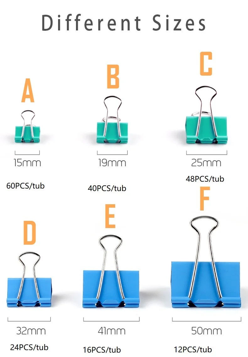 Binder clips 2