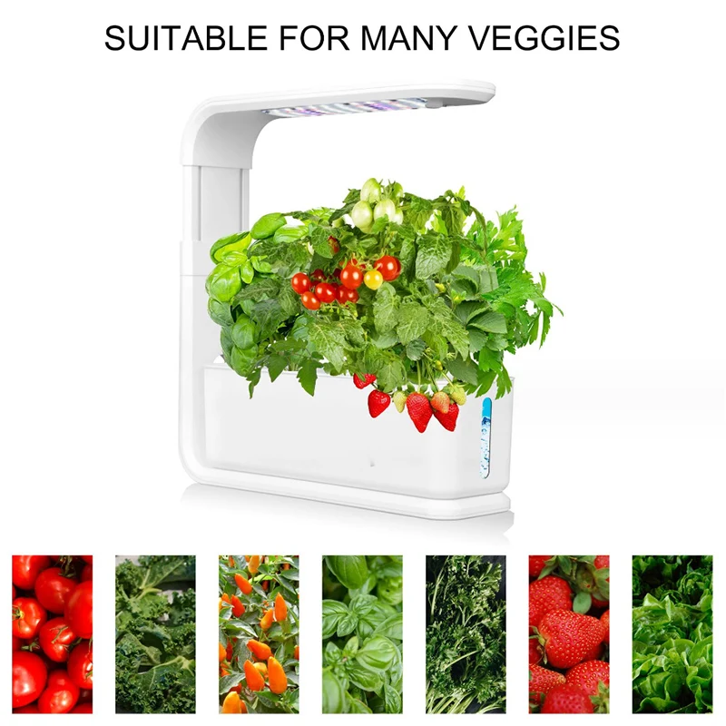Curated visual reference: Visual Reference: Small Intelligent Garden Indoor Hydroponic Kit Vegetable Growing