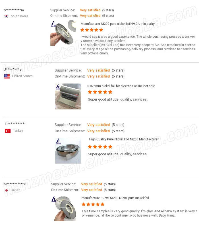 nickel foil