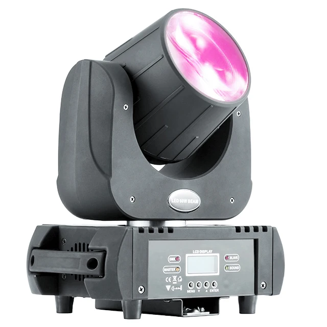 Hot Sharpy Beam Spot Wash 4in1 60w Led  Stage Light Triangle Spider Moving Head Light(spot+beam)