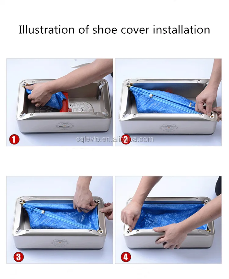 Plastic automatic shoe cover machine automatic intelligent shoe covers