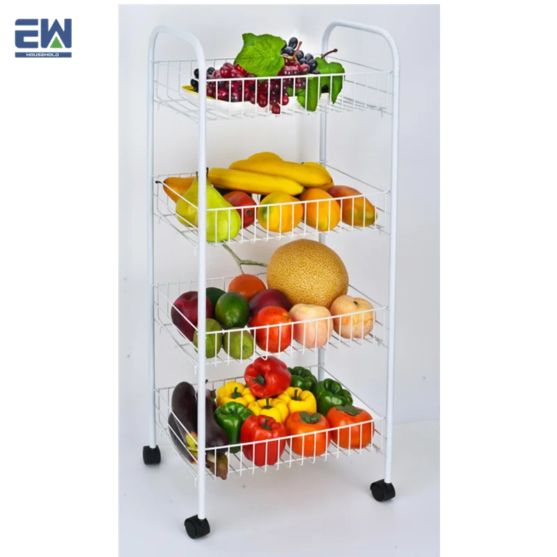 Ew Household Organizers 3 Tier Rack Fruit Vegetable Storage Shelf
