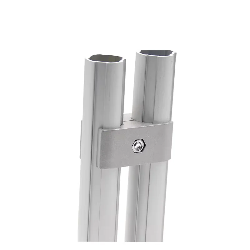 product parallel external coupling 28mm third generation 1000 series wire rod aluminum alloy lean pipe aluminum pipe profile connector-11