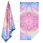 Wholesale Promotional Quick Dry Polyester Cooling Towel Personalized Custom Print Beach Towel