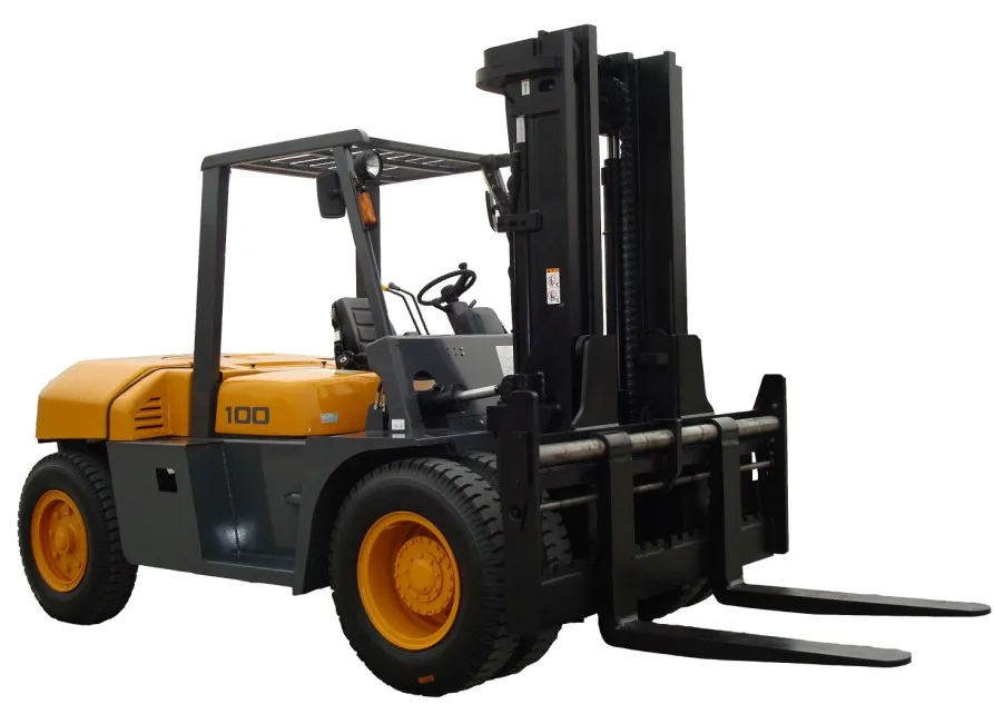 Heavy -duty Work 10ton Diesel Forklift Truck With Japan Isuzu Engine ...