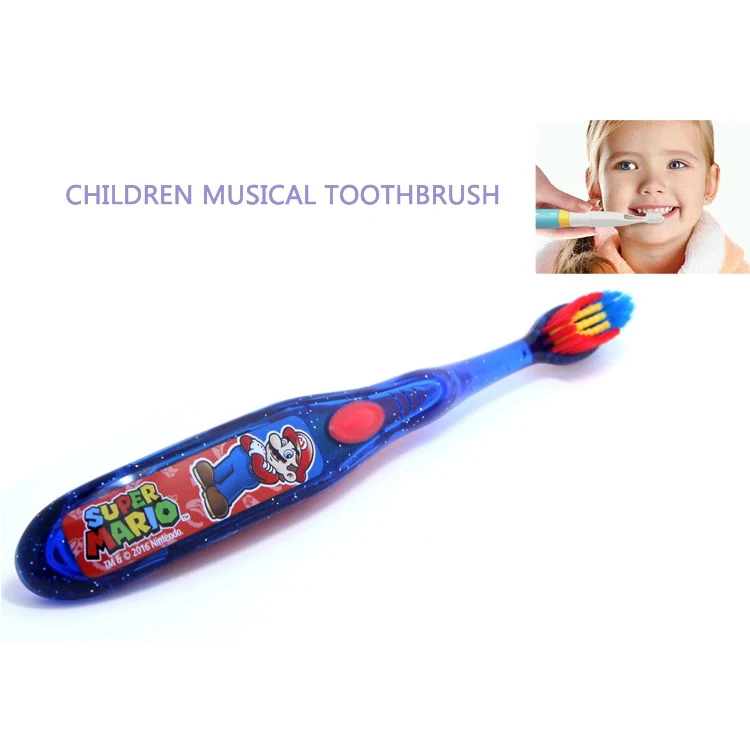 Electric Toothbrush Kids Music 2 Minutes Remind Teeth Brush For