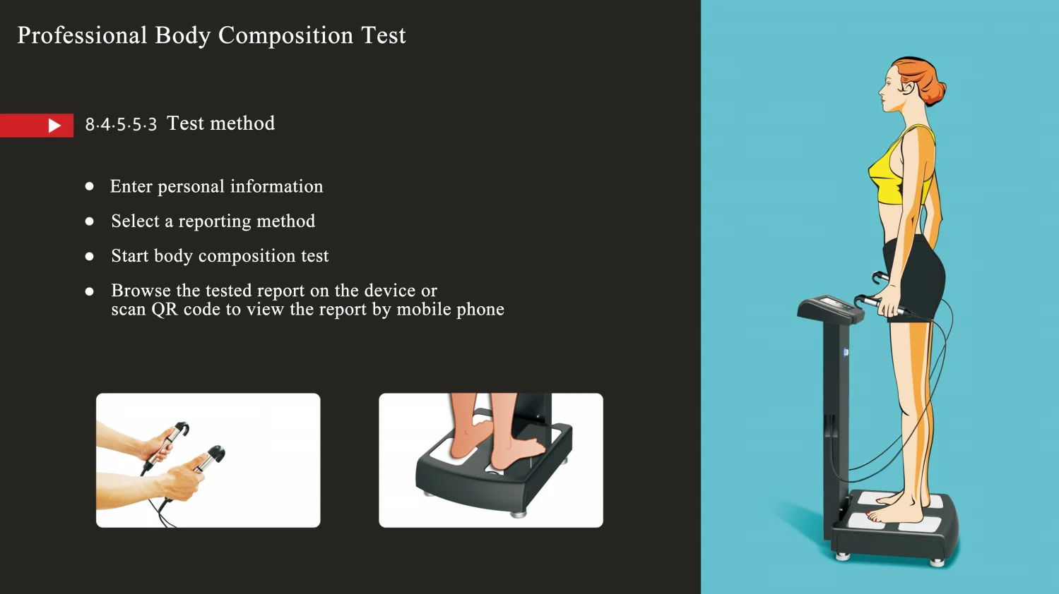 IN-MGS6.5 intelligent body building weight test system