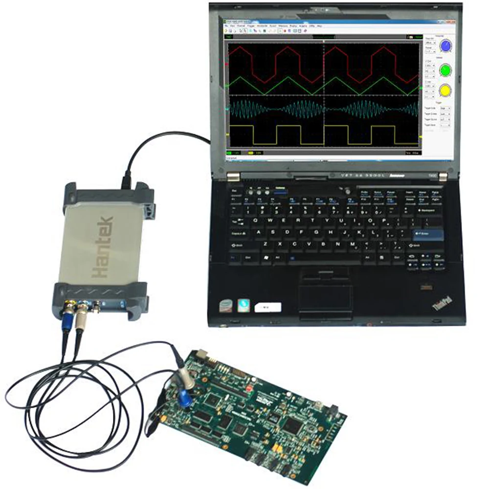 Hantek6022be 2 Channels Digital Oscilloscope 20mhz Bandwidth Pcbased
