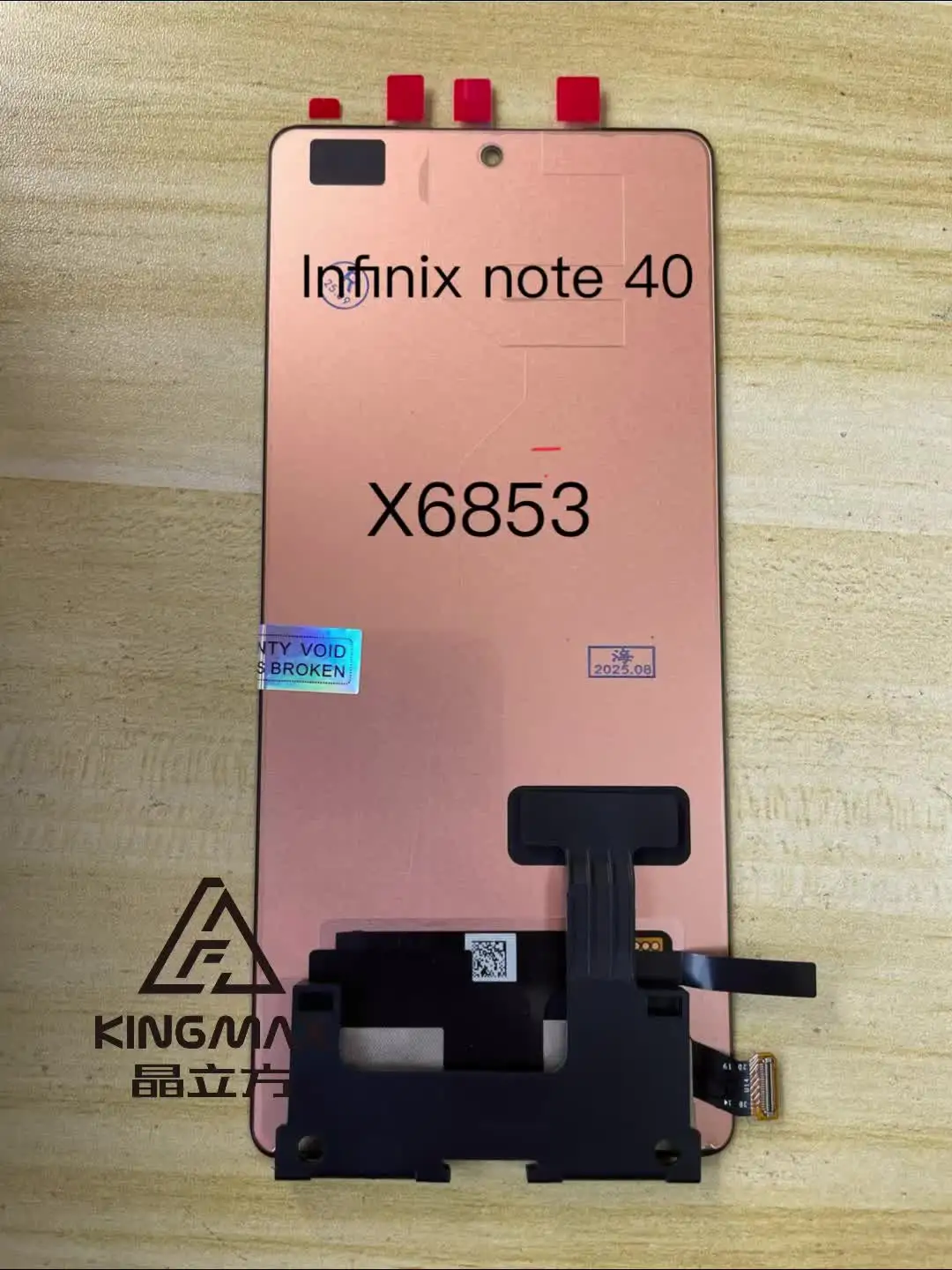 Infinix sıcak 40i Hot40i X6528 X6528B 6.56 LCD ekran için