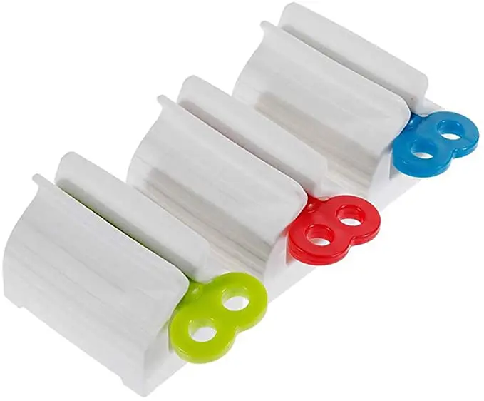 Rolling Tube Toothpaste Squeezer Toothpaste Seat Holder Stand Rotate