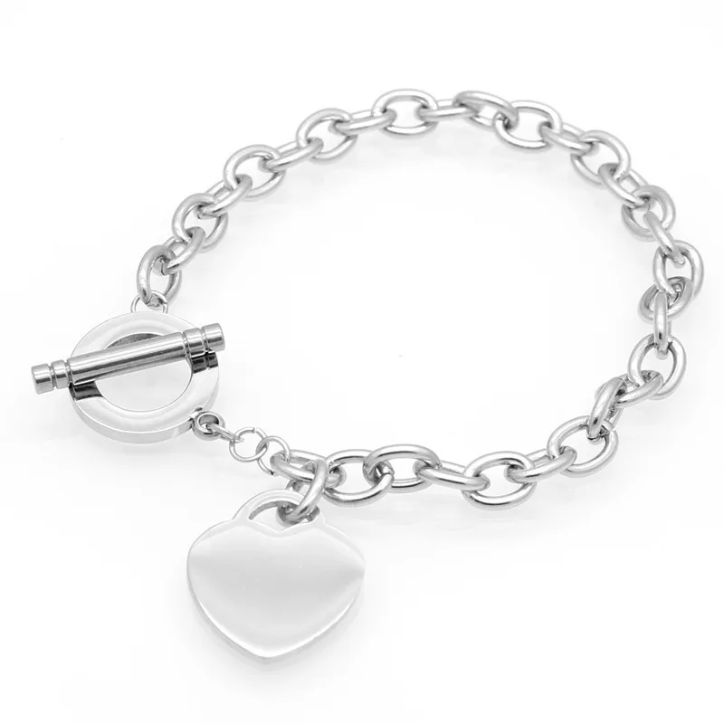 5" - buy charm bracelet,chain charm bracelet,stainless steel