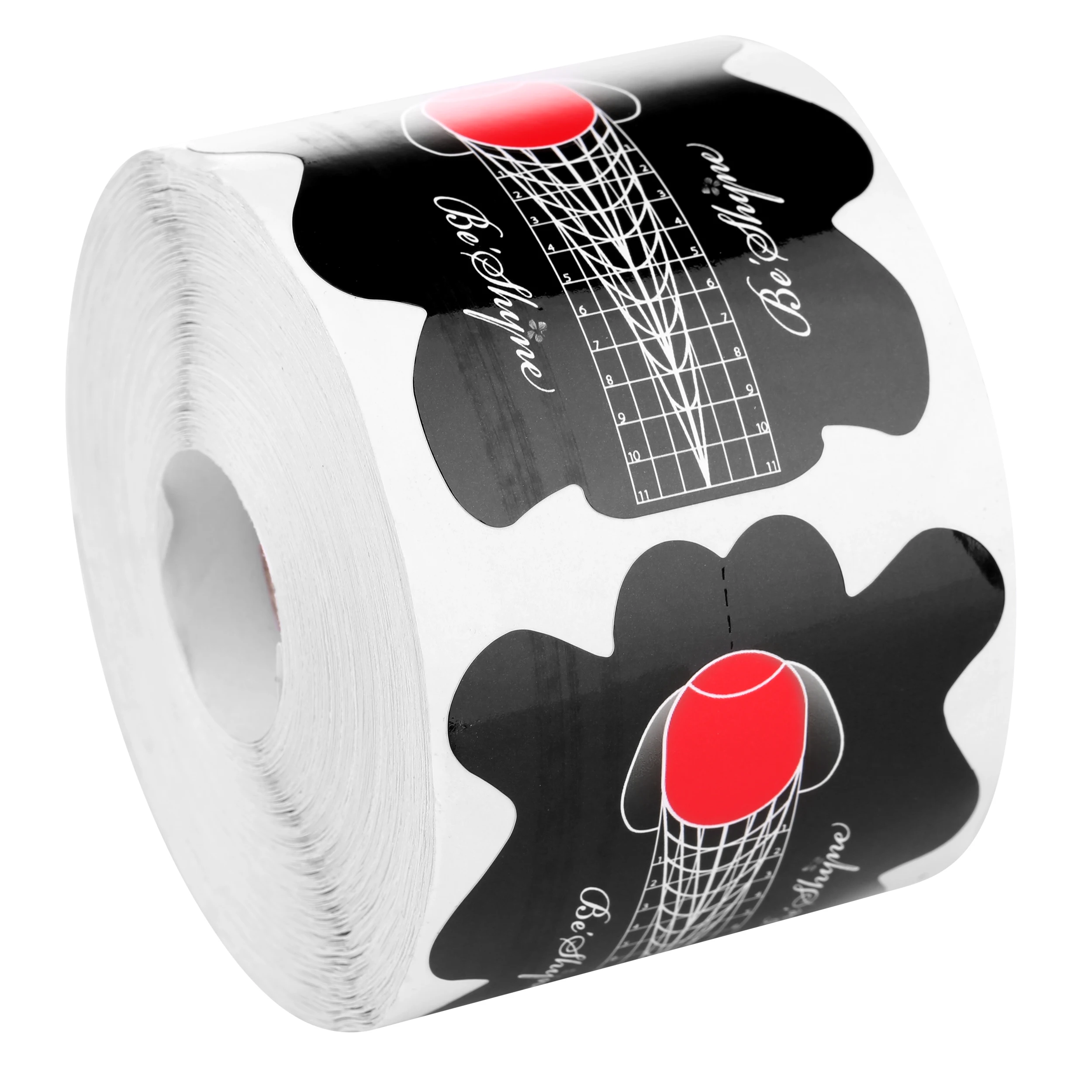 Nail Form Double Thick Strong Paper Dual Extension Nail Form 300pcs Oem