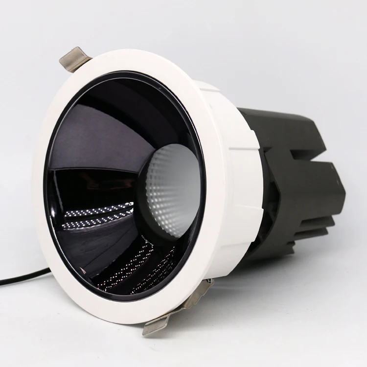 New Design Commercial LED Down Light Aluminum COB Dimmable LED Recessed Downlight
