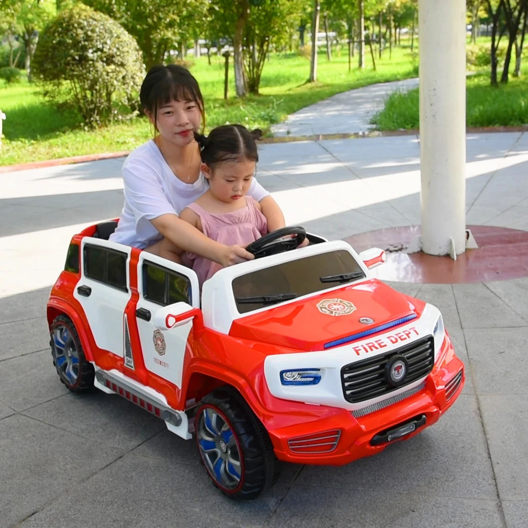 4 Seater Kids Electric Car With Remote Control,Electric Kids Car For