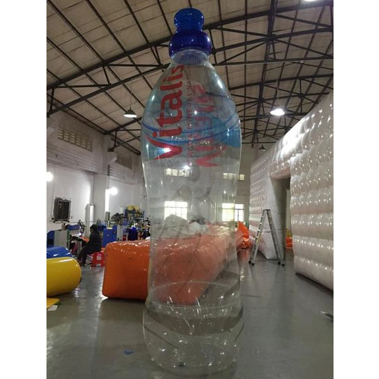 品牌促销活动的巨型透明pvc充气葡萄酒饮料瓶