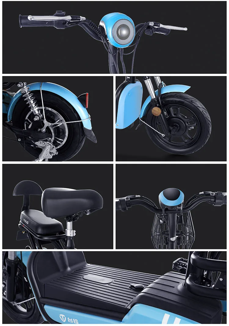 2 seat electric bike