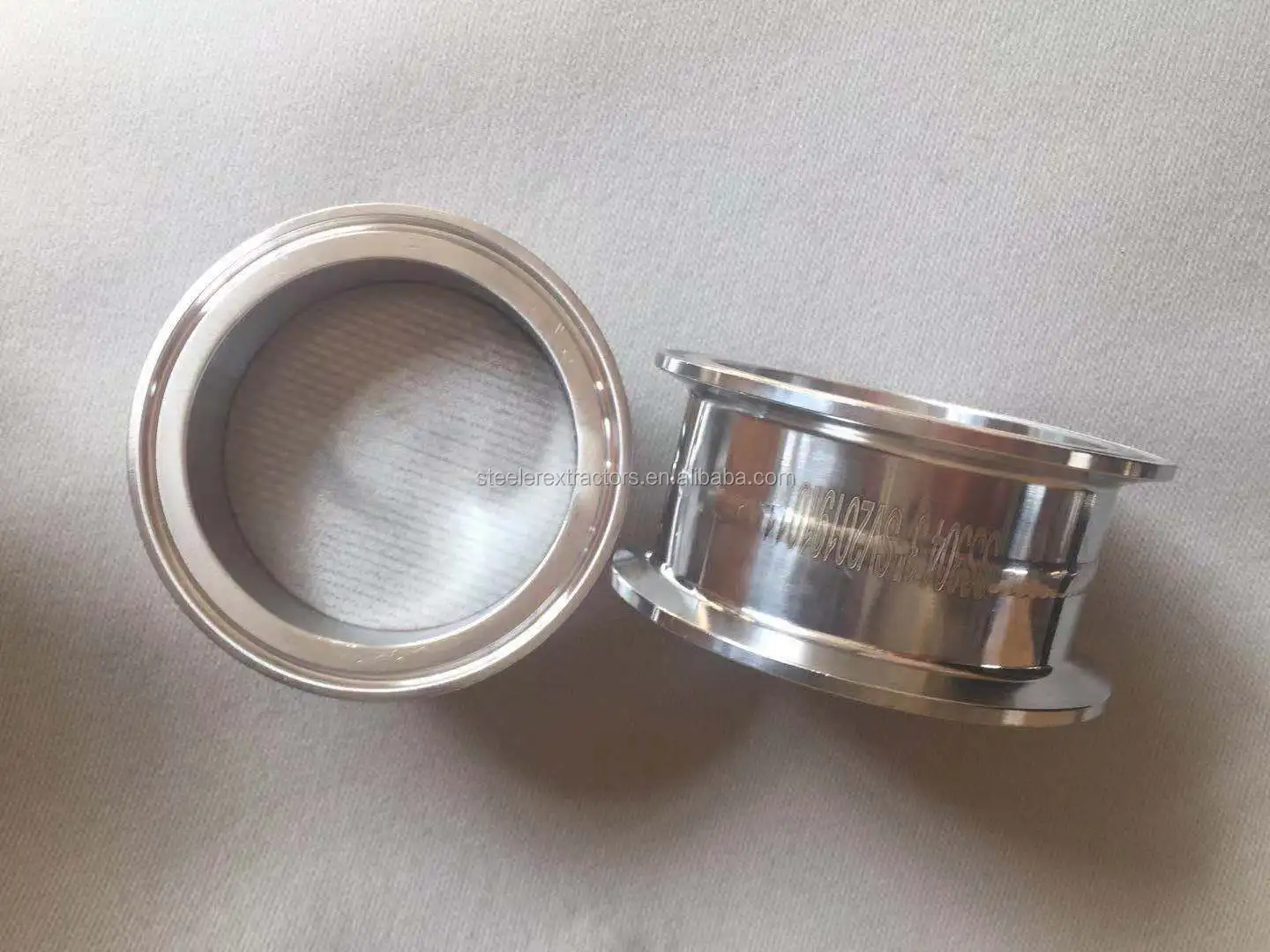 Ss304 6 Inch Triclamp Filter Plate Filter Stack With 5 Micron Sintered