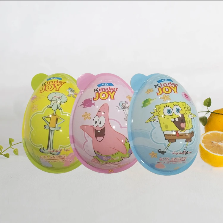 Funny cartoon candy egg plastic packaging material pvc film thermoforming