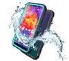Waterproof Ip68 universal fingerprint identifiction cell mobile phones case cover for iphone x xr xs max for samsung for huawei