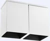 2*7W Tiltable Square 2 Heads led ceiling light ceiling mounted Double-head COB LED Ceiling Down Light fixtures