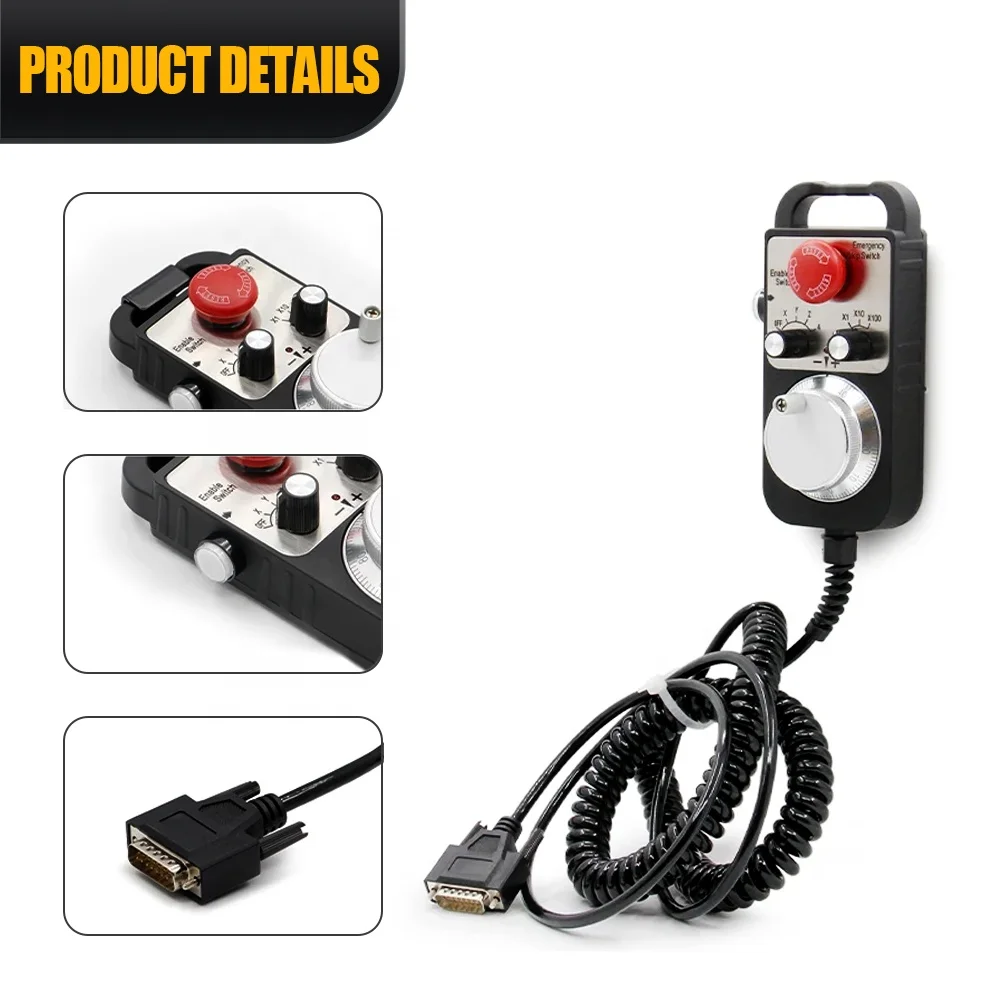 Cnc Handwheel CNC Electronic Handwheel - 100PPR Manual Pulse Generator ...