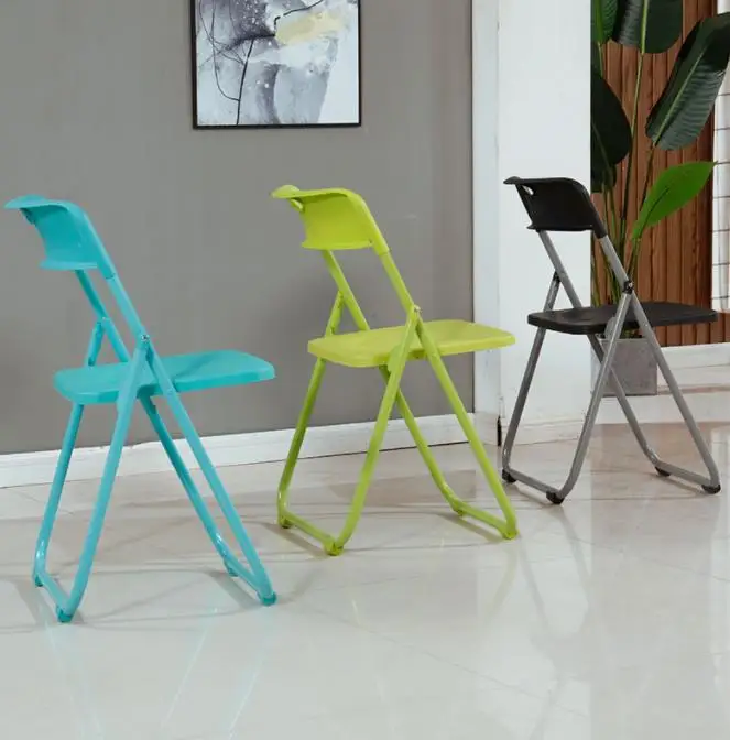 2023 Garden Plastic Chairs Used Folding Party Chair For Outdoor Events