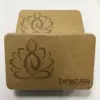 High density durable yoga bricks personal exercising used cork yoga block