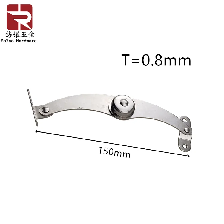 6 Inch Toy Box Hardware Flap Lid Stay Support Hinges