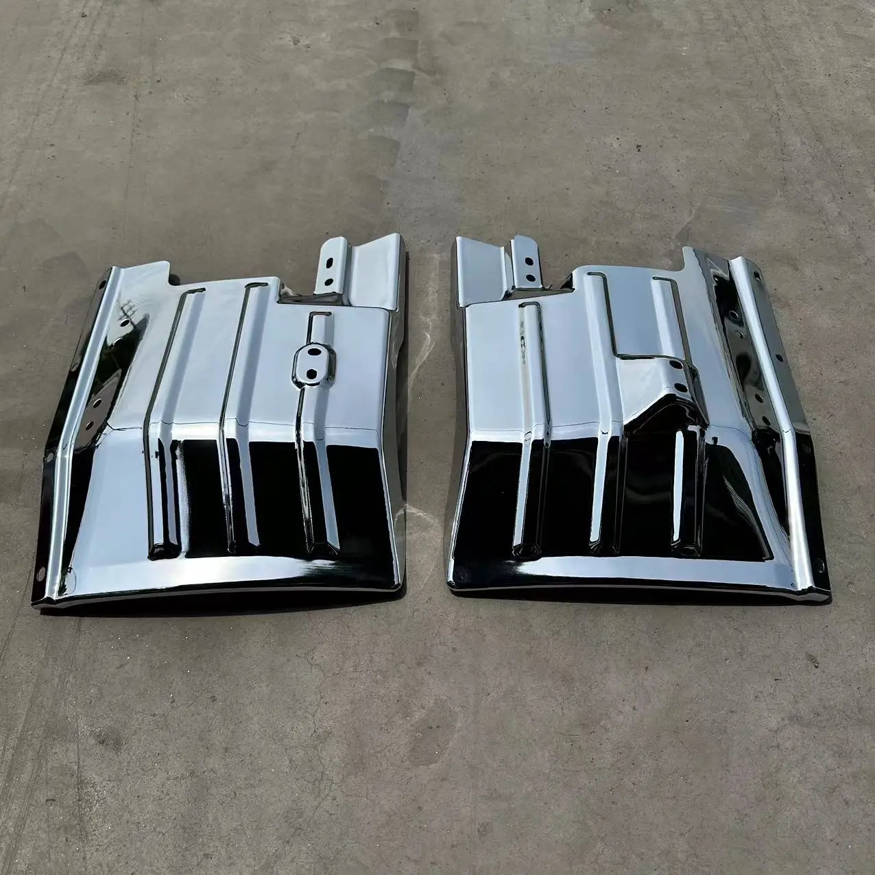 Japanese Truck ISUZ Chrome Mudguard Applicable to NPR/NQR/NKR details