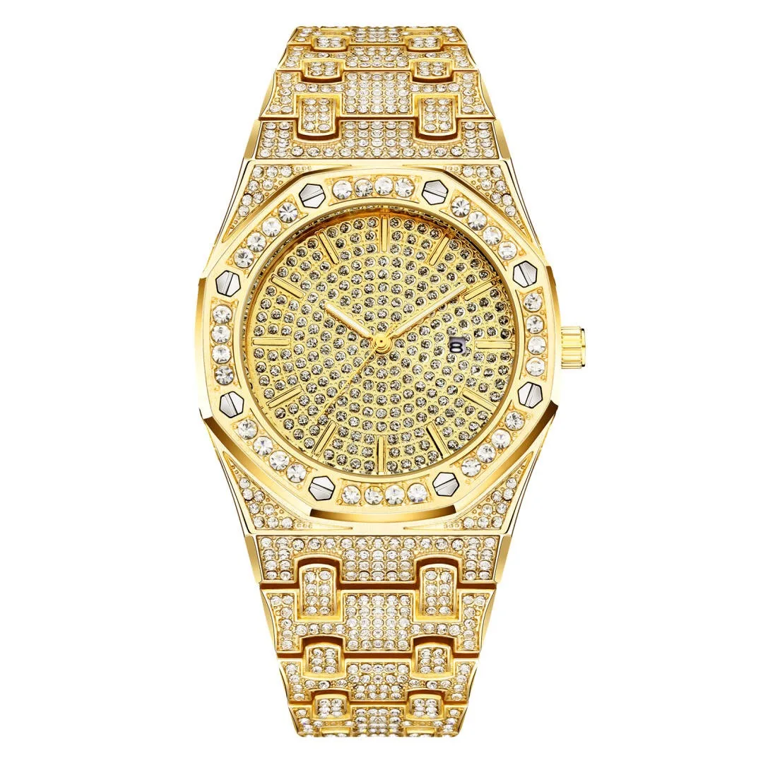 

Women Quartz Watch Fashion Bling,2 Pieces