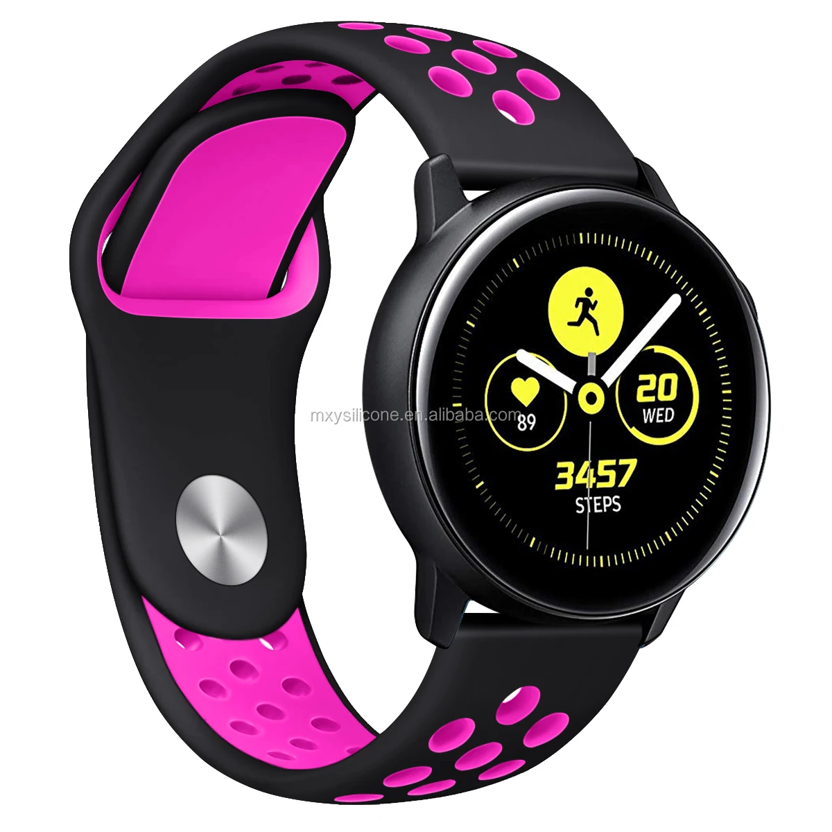 High quality Silicone Rubber Watch Strap for Samsung galaxy