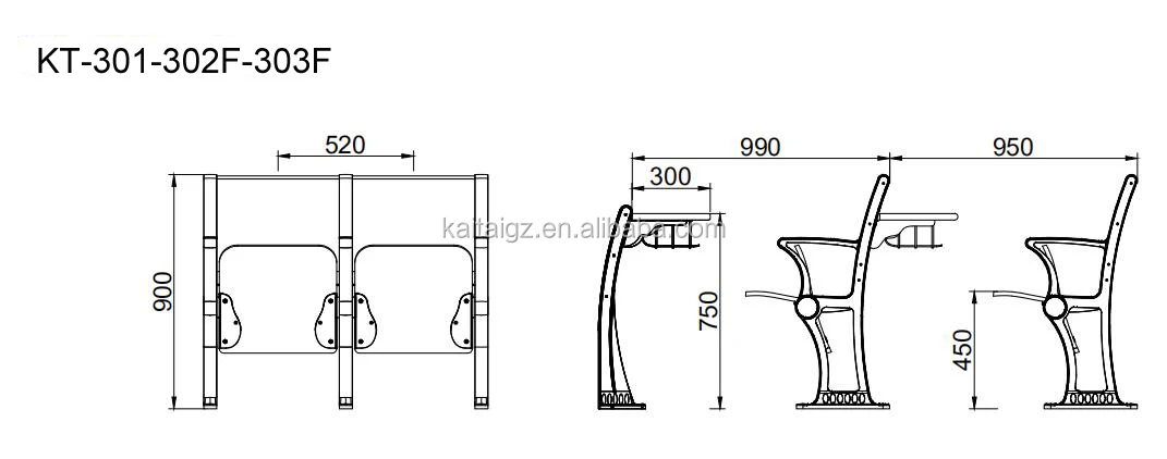 KT-301-302F-303F SIZE