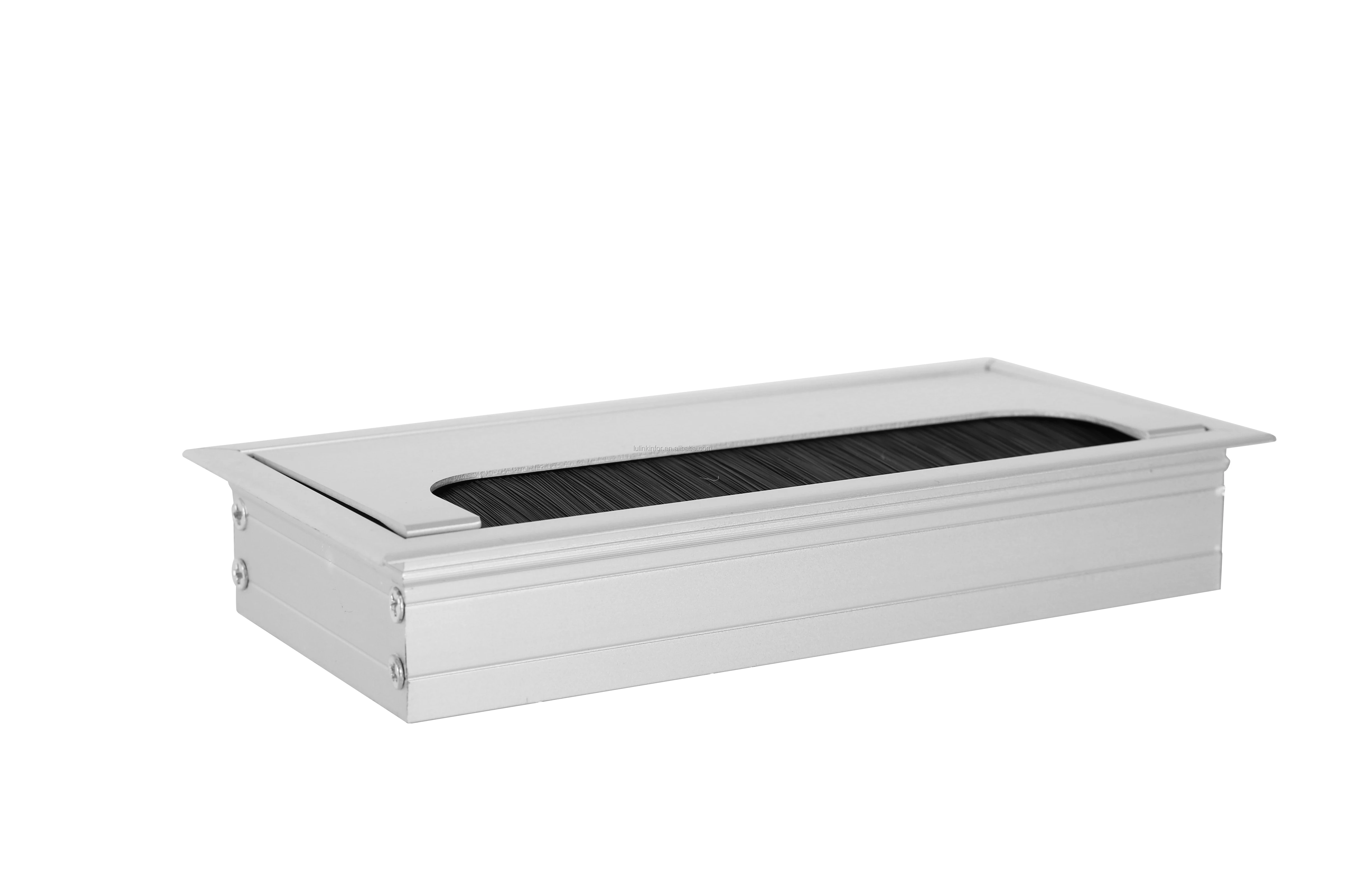 Aluminum Grommet Desk Hole,Office Desk Grommet,Aluminum Alloy Computer