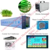 1000kg/day professional factory good cost green barley grass hydroponic fodder machine